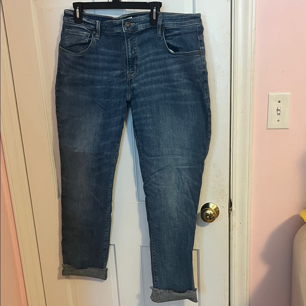 Carve Designs Blue Ankle Jeans